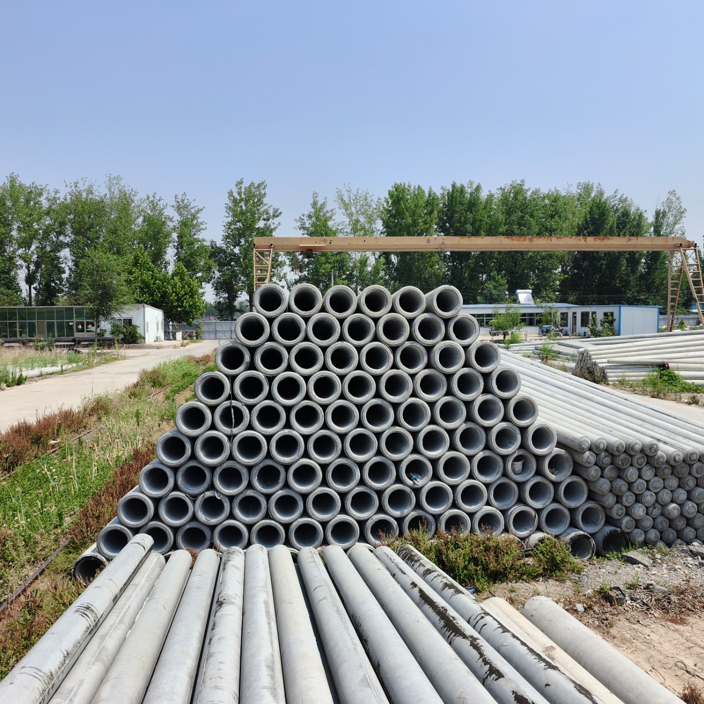 广东190×10米水泥电线杆